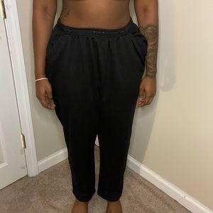 Black sweatpants